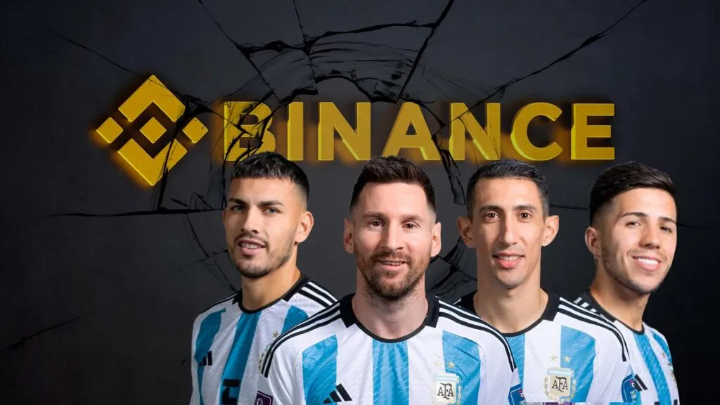 Binance rompe con Asociación del Fútbol Argentino %