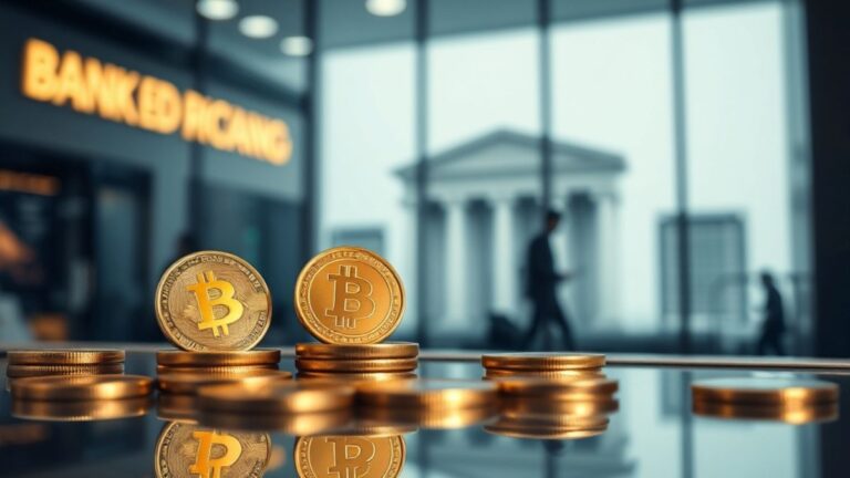 Representación visual de pagos digitales con stablecoins y banca internacional en EEMEA