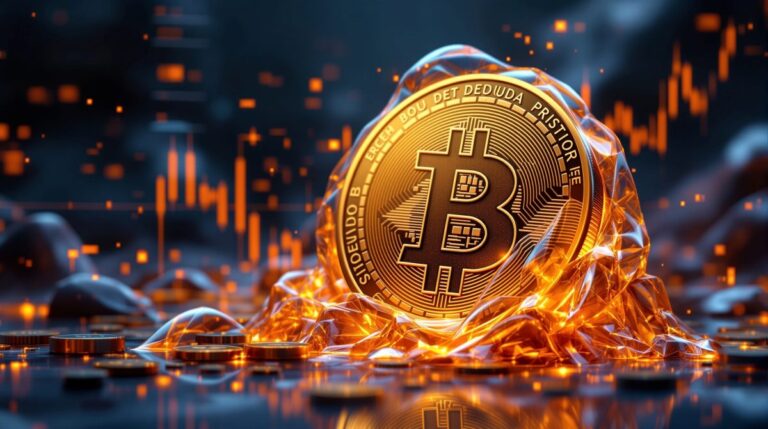 Representación de Bitcoin como activo de cobertura frente a deuda y volatilidad en Estados Unidos