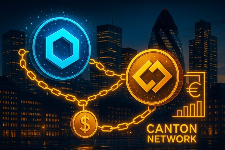 Chainlink se integra a Canton Network para fortalecer oráculos descentralizados y tokenización de activos financieros en Europa