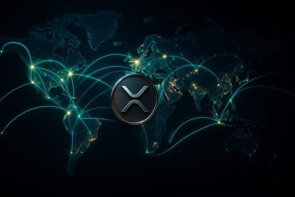 Representación visual del ecosistema XRP y su valor funcional más allá del precio