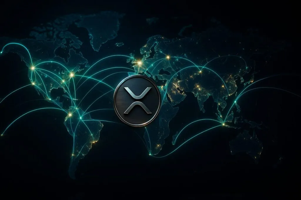 Representación visual del ecosistema XRP y su valor funcional más allá del precio