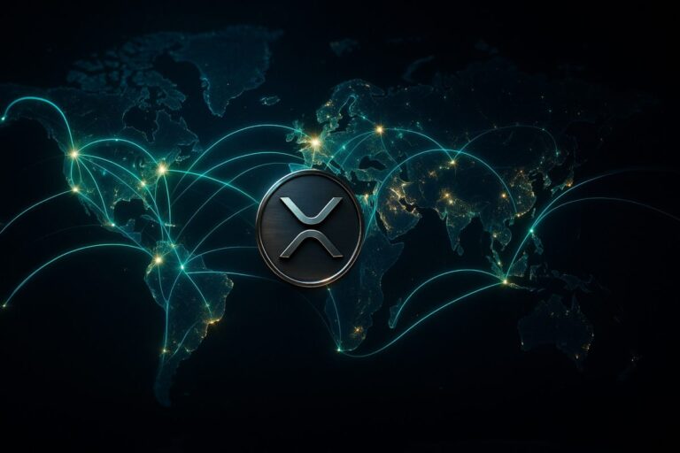 Representación visual del ecosistema XRP y su valor funcional más allá del precio