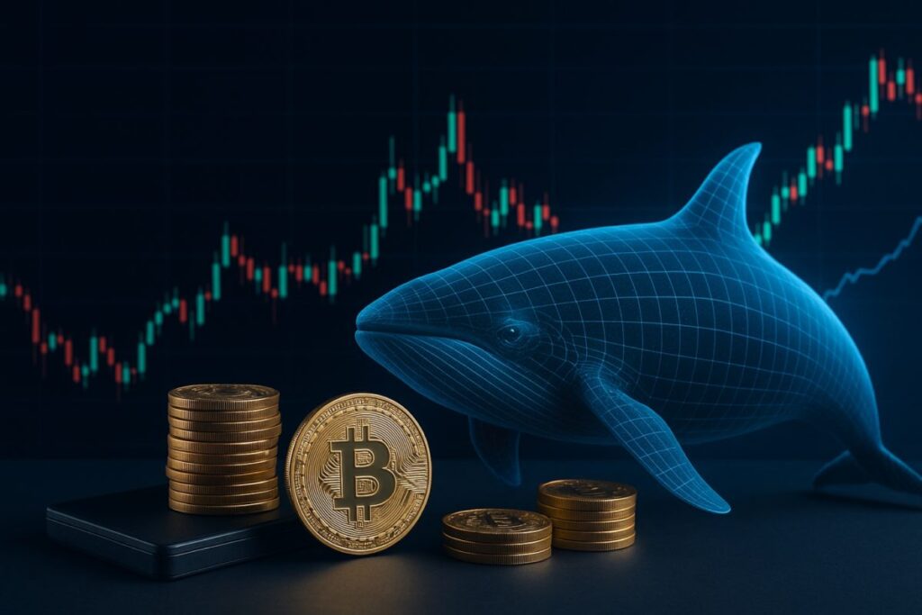 Actividad de acumulación de las ballenas de Bitcoin durante noviembre 2025 en el mercado cripto
