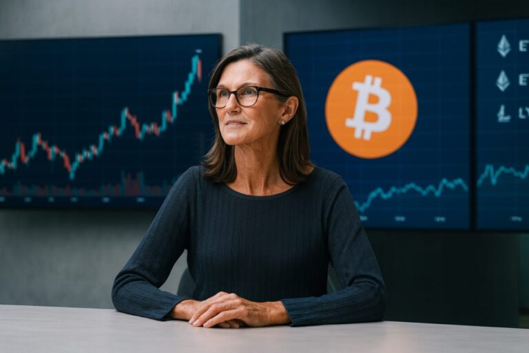 Cathie Wood invierte USD 5 millones en DAIM para reforzar su estrategia de inversión cripto institucional