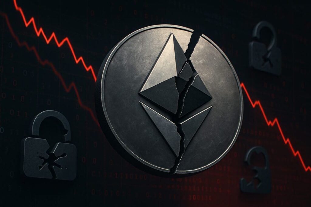 Ethereum cae 37 por ciento tras hackeos en DeFi y alerta al mercado cripto