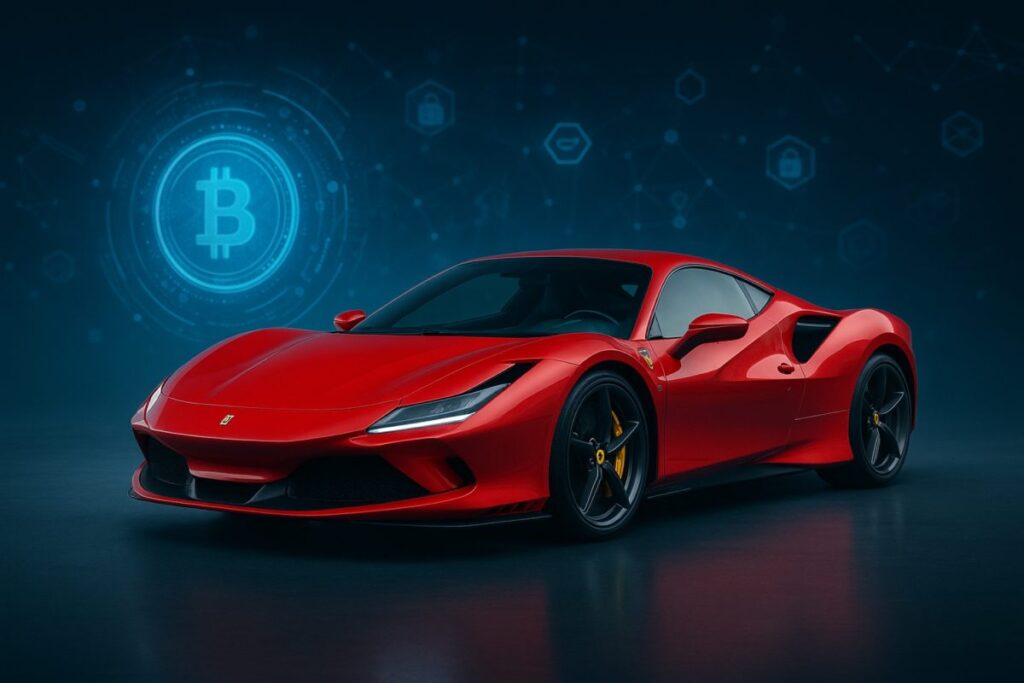 Ferrari lanza token criptográfico junto a Velas para experiencias exclusivas y conexión Web3