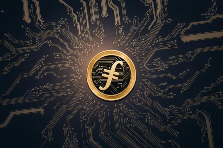 Gráfico de Filecoin en alza con noticias desde Corea del Sur y volumen en Upbit