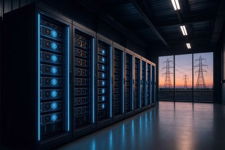 Infraestructura de minería de Bitcoin y energía para centros de datos IA en Estados Unidos