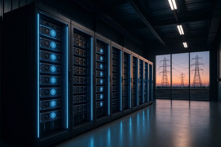 Infraestructura de minería de Bitcoin y energía para centros de datos IA en Estados Unidos