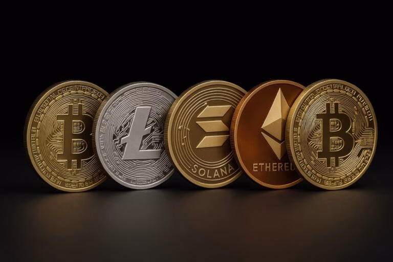 Representación visual de flujos de inversión smart money en el mercado cripto global