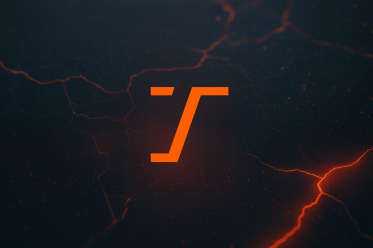 Representación del cierre de Terminal Finance por fallas en Converge Blockchain, en estilo editorial tecnológico