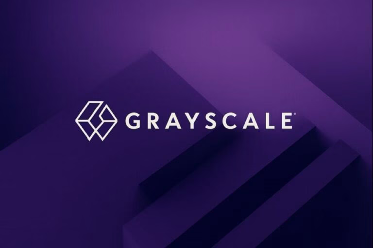 Fondo Grayscale Bittensor Trust con estética tecnológica minimalista en el contexto del halving de TAO