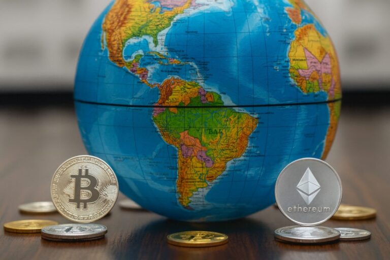 Adopción cripto en América Latina crece con jóvenes usando criptomonedas desde sus smartphones en distintos países de la región.