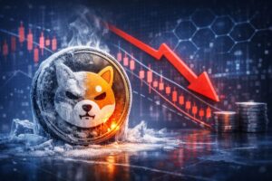 Representación visual del impacto de la pausa en las quemas de tokens Shiba Inu sobre su precio y ecosistema