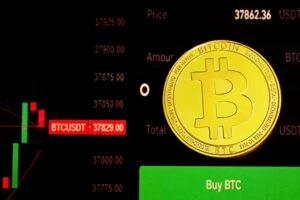 Gráfico de Bitcoin cotización hoy en euros en España con variación diaria y tendencia estable