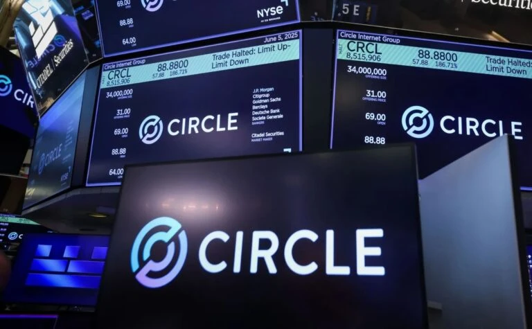 Circle registra alza en acciones tras mayor adopción de USDC en plataformas de predicción como Polymarket