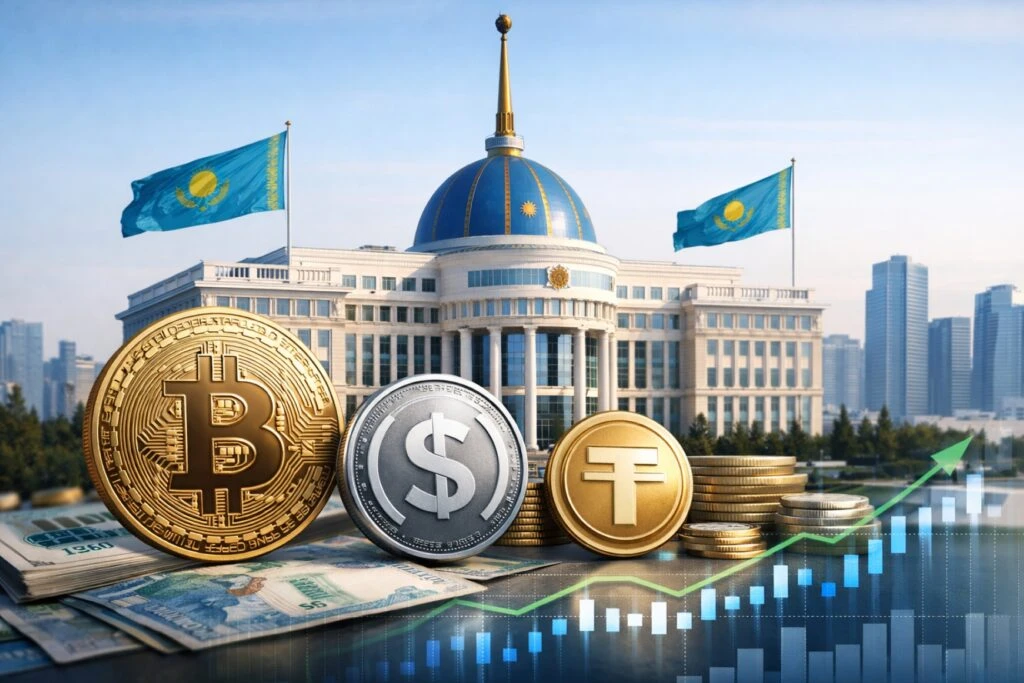 Kazajistán regula criptomonedas y habilita stablecoins respaldadas en nuevo marco legal cripto