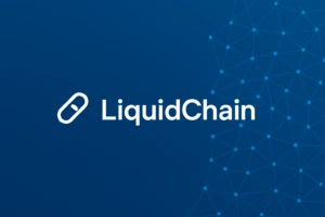 Ilustración de infraestructura blockchain que representa la preventa cripto LiquidChain y la conexión de liquidez entre Bitcoin, Ethereum y Solana.