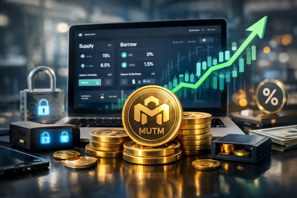 Mutuum Finance token con crecimiento de 300 por ciento proyectado en plataforma DeFi