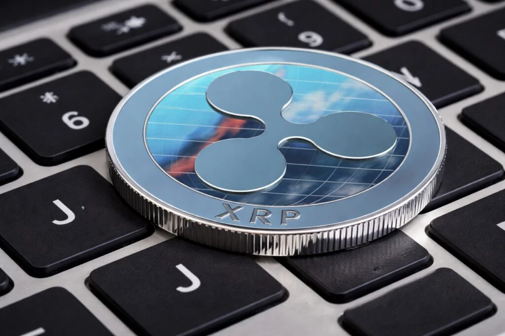 Gráfico financiero muestra la Ripple cotización en 2,38 euros este 18 de enero en España