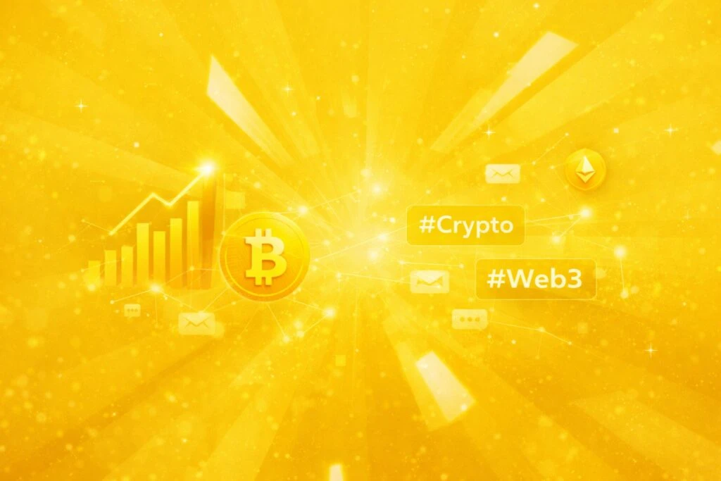 Usuarios interactuando en Binance Square con contenido cripto y tendencias del mercado