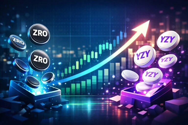 Gráfico dinámico de tokens desbloqueándose en mercados cripto con énfasis en token unlock y aumento de oferta