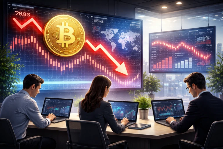 mercado cripto en 2026 con bitcoin bajo presión por inflación y entorno macroeconómico global
