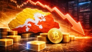 Bután reduce reservas de bitcoin tras ventas masivas en 2026 y transferencias a exchanges