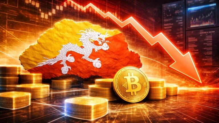 Bután reduce reservas de bitcoin tras ventas masivas en 2026 y transferencias a exchanges