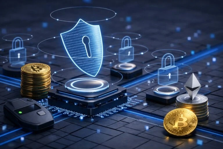 Infraestructura digital con énfasis en ciberseguridad y protección del sector cripto en Estados Unidos