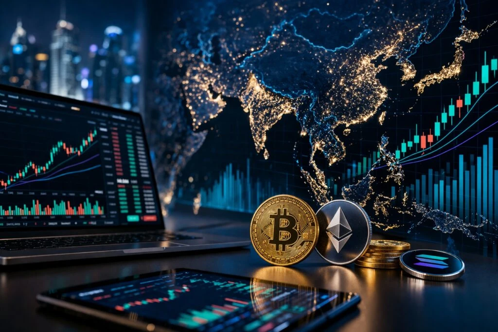 Bitget Asia expansión cripto trading crecimiento mercados digitales Asia