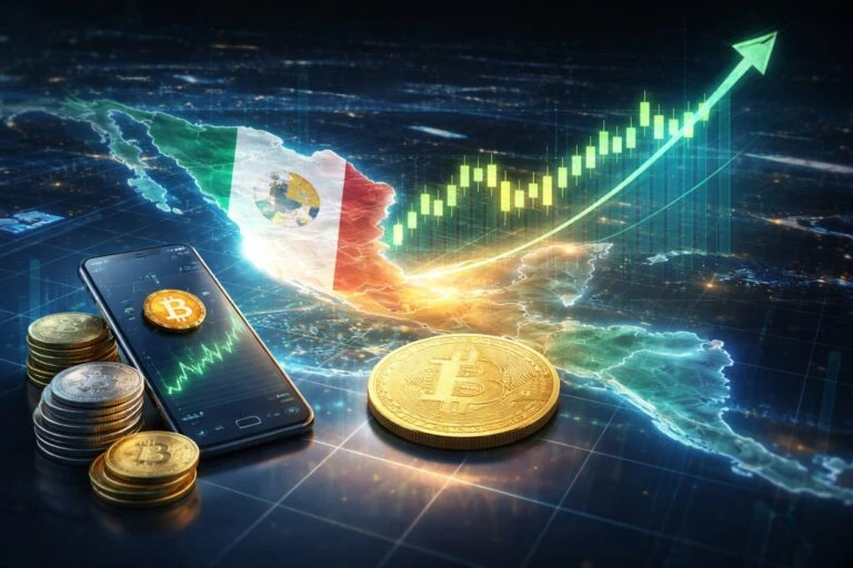 Criptomonedas en México con crecimiento digital y liderazgo en Latinoamérica en adopción financiera