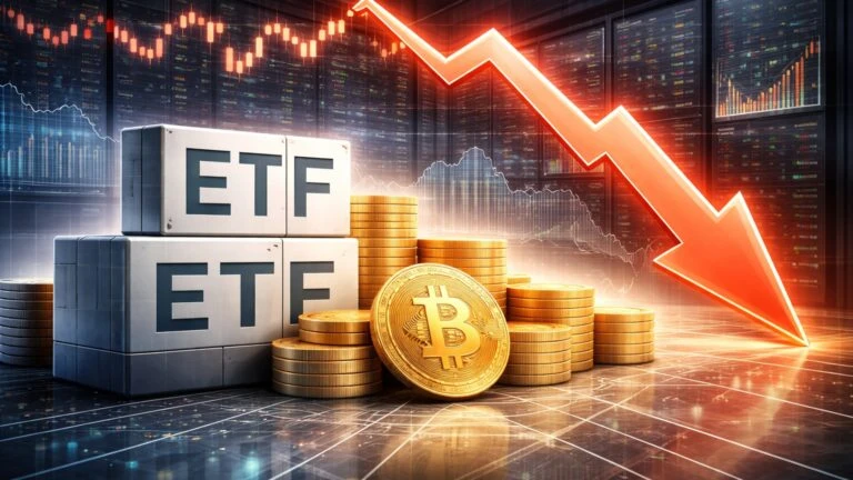 ETF de bitcoin registran salida de capital y reflejan menor demanda institucional en el mercado cripto