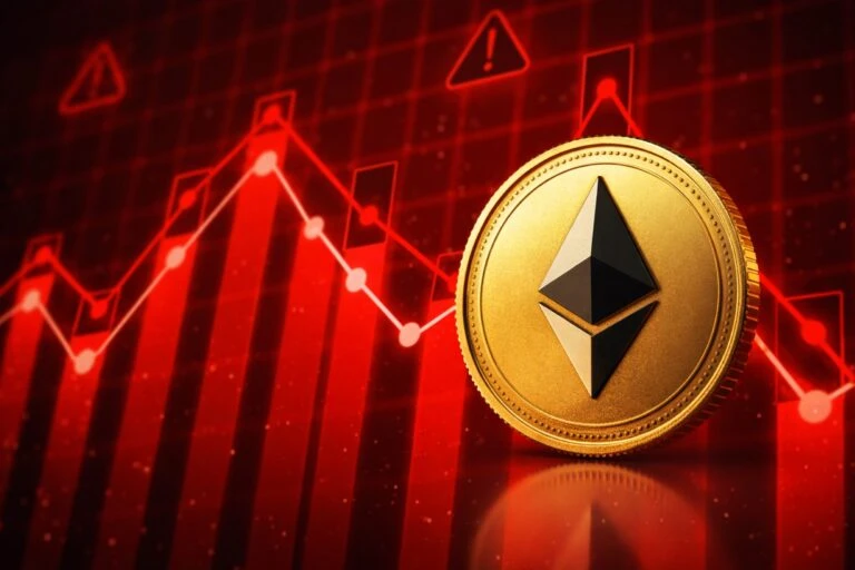 Ethereum cae 4,28% en 24 horas con presión bajista y alta volatilidad en el mercado cripto global