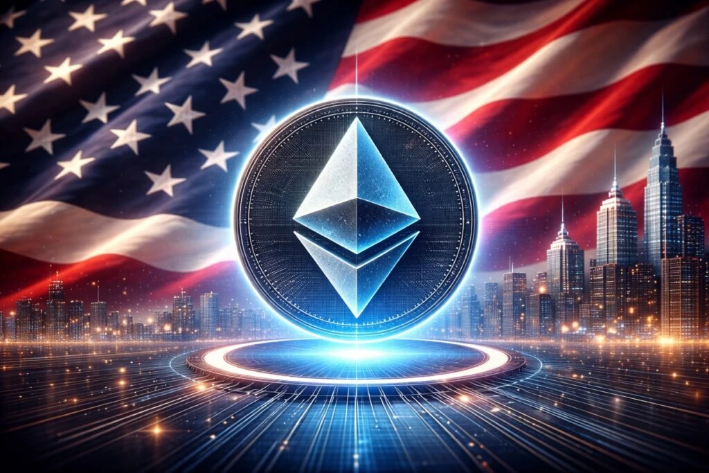 Ethereum en Estados Unidos con ETF spot y crecimiento del ecosistema DeFi y soluciones de capa dos en 2025
