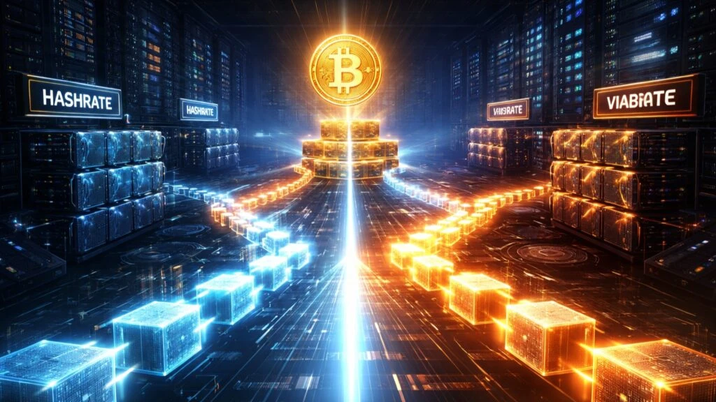 Minería de bitcoin expone mayor concentración tras una rara reorg de dos bloques con Foundry, AntPool y ViaBTC