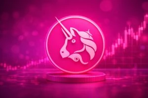 Gráfico dinámico de precio de Uniswap UNI con proyección y volumen de compradores globalesGráfico dinámico de precio de Uniswap UNI con proyección y volumen de compradores globales