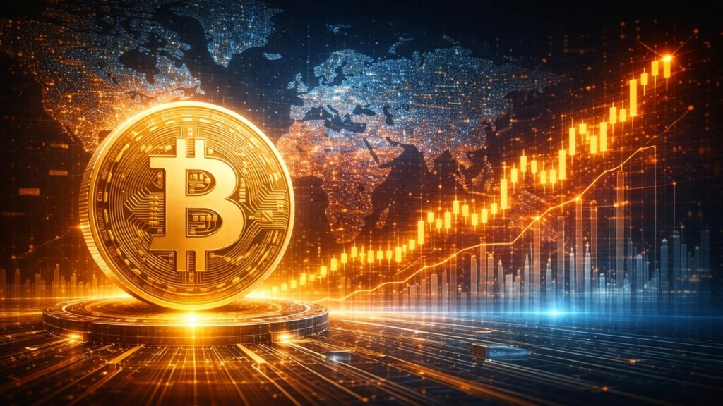 Bitcoin supera los 76000 dólares impulsado por menor tensión geopolítica y mejora en el mercado cripto global