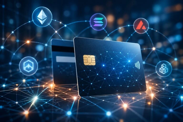 Visa amplía pagos con stablecoins integrando cinco blockchains y fortaleciendo liquidaciones rápidas globales