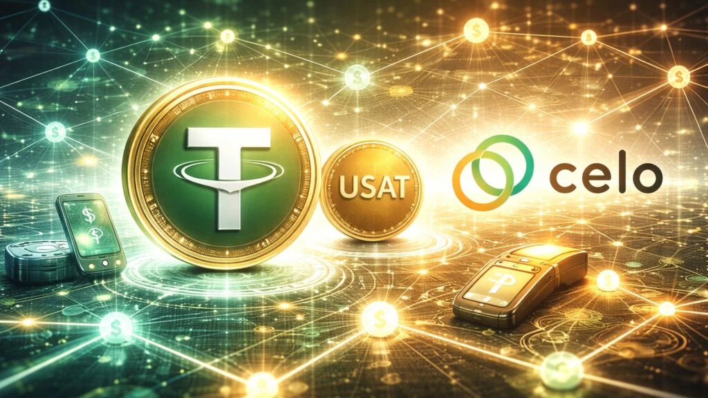 Tether lanza USAT en Celo para impulsar stablecoins reguladas en pagos digitales