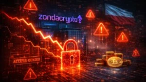Zondacrypto enfrenta dudas por retiros congelados y acceso a Bitcoin mientras crece la presión política en Polonia