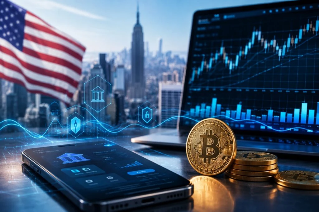 SoFi reactiva negocio cripto en Estados Unidos con enfoque fintech y blockchain