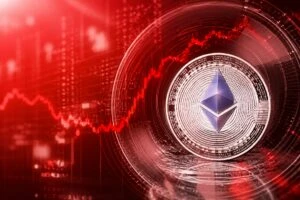 Ethereum enfrenta una fuerte corrección por presión técnica y menor liquidez en el mercado cripto