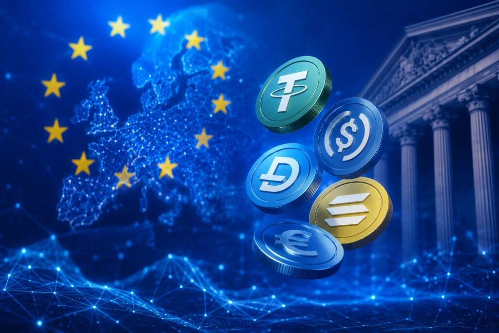 Stablecoins y MiCA en Europa ante nuevas reglas para el mercado cripto y pagos digitales