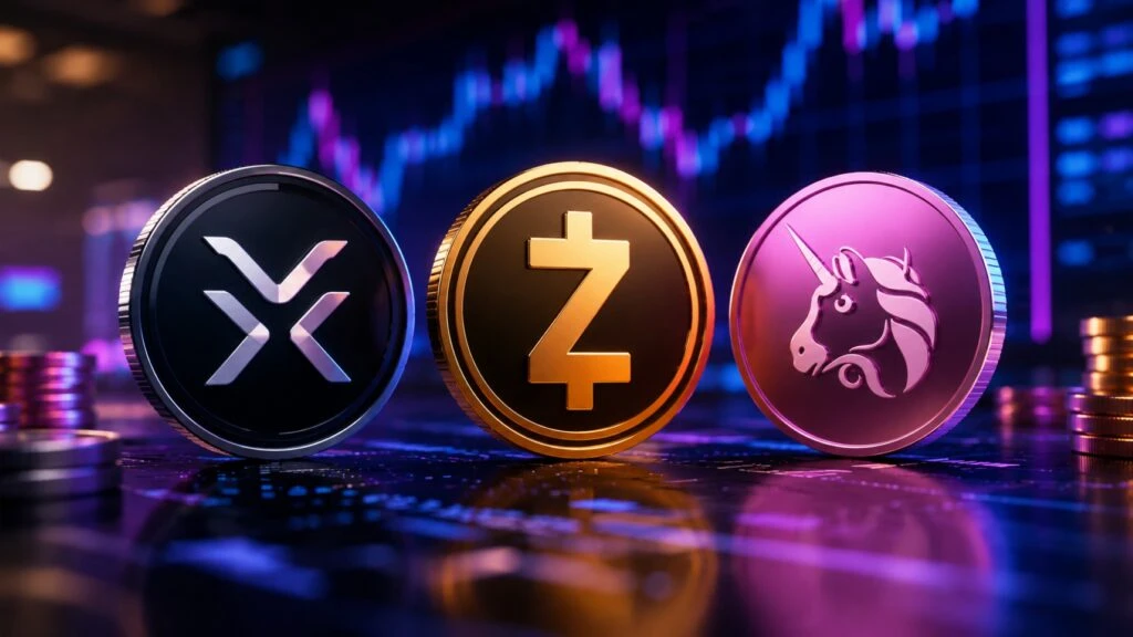 Altcoins DeXe, Zcash y Uniswap enfrentan niveles técnicos decisivos durante la tercera semana de julio.