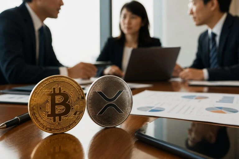 Bitcoin y XRP ganan espacio en empresas de Japón mientras el yen débil impulsa nuevas estrategias de tesorería y adopción institucional.
