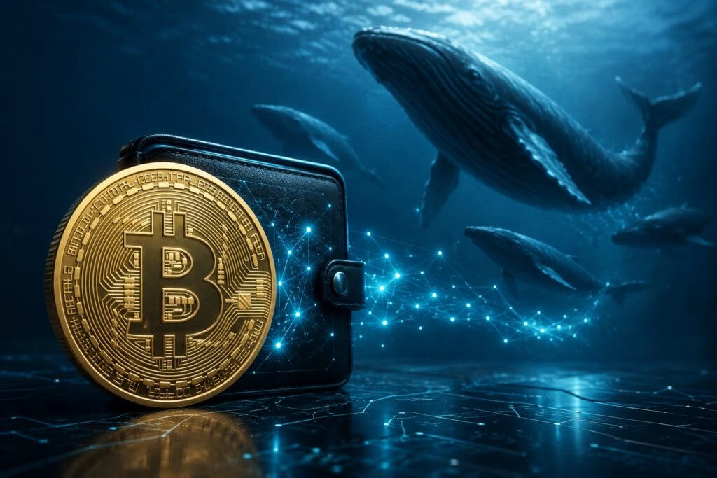 Bitcoin cerca de 65 mil dólares mientras una ballena mueve 383 millones en una transferencia onchain