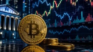 bitcoin resiste la presión del mercado mientras inversionistas esperan señales de la Reserva Federal y los ETF.