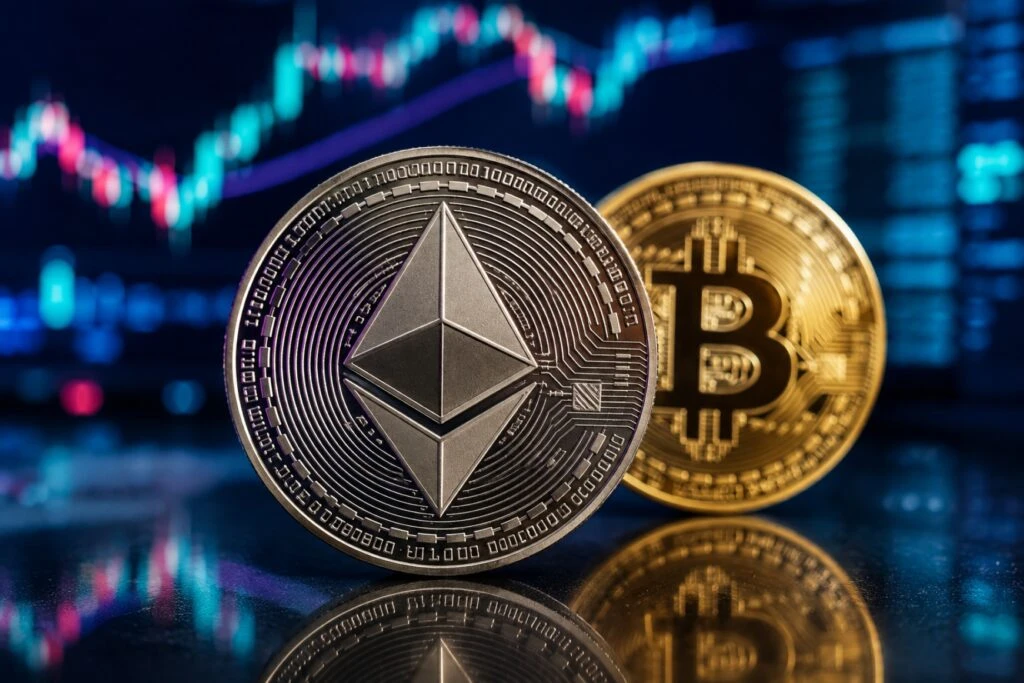 Ethereum recupera fuerza frente a Bitcoin mientras grandes inversores acumulan ETH
